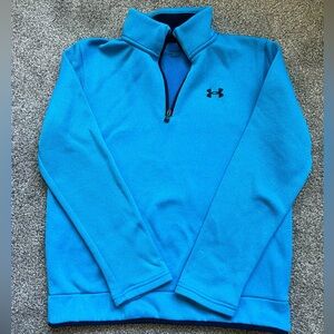 Boys Under Amour 1/4 zip Long Sleeve